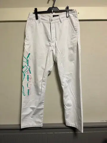 X-LARGE 화이트 슬랙스