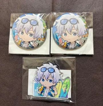 주술회전 마루쿠지 고죠 캔뱃지 아크릴 키링