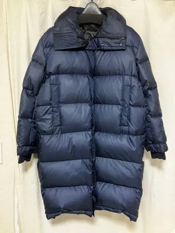 새상품급 Edwinahorl EH37C-03 다운 코트 네이비