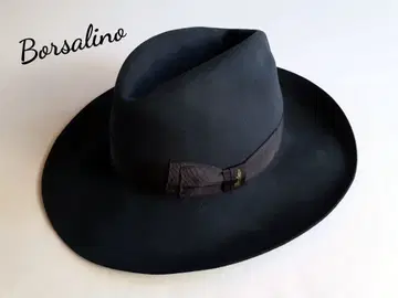 Borsalino 1875 블랙 울 햇