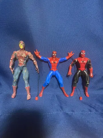 스파이더맨 피규어 3개 세트