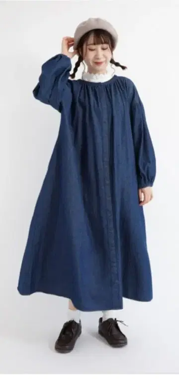 SM2 데님 앞뒤 착용 원피스 스튜디오 클립 08맵 니코앤드