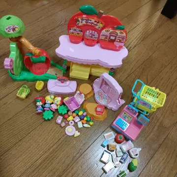 코에다짱 사과 슈퍼마켓