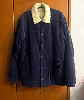 BEAMS 네이비 코듀로이 자켓 L