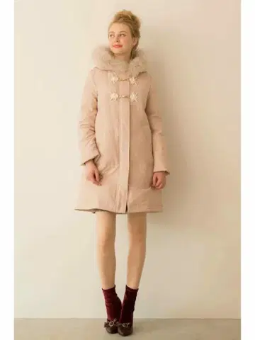 질 바이 질 스튜어트 PUFFA DUFFLE COAT 다운 자켓