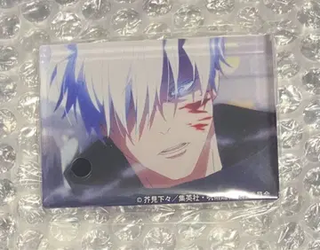 주술회전 고죠 사토루 고쿠몬쿄 아크릴 블록 주술회전 애니메이션전