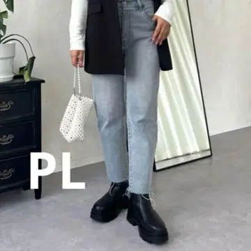 [ 완판템 ] 허벅지 콜렉션 데님 PL 스트레치 테이퍼드 프로즈베일