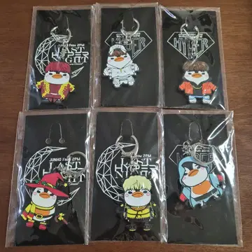 2PM 준호 HYPER 러버 키링 세트