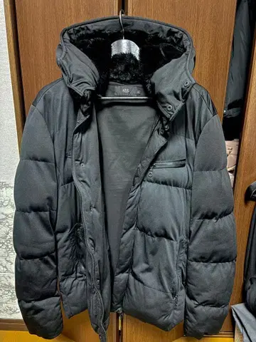 AZUL by MOUSSY 블랙 다운 자켓