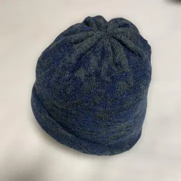 ISSEY MIYAKE MEN 니트 모자 모 100% 네이비 계열