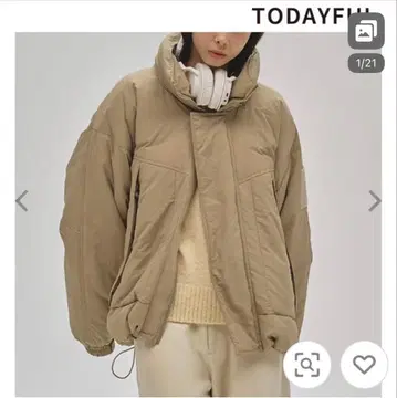 TODAYFUL 몬스터 다운 재킷 올리브