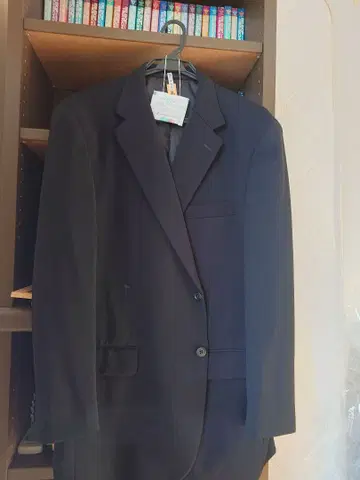 포멀 슈트 상하의 세트 예복 상복 블랙 시착만 한 상품 빅 사이즈