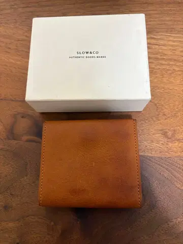 SLOW 이단 접이식 지갑