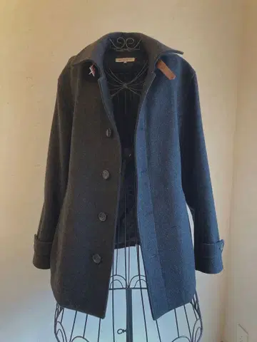 UNITED ARROWS 그린 라벨 릴랙싱 코트 그레이