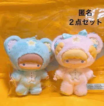 리틀트윈스타 별하늘의 엔젤 마스코트 홀더 키키라라