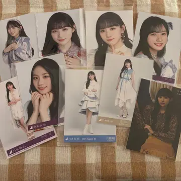 카와사키 사쿠라 브로마이드 9장 묶음 판매 노기자카46