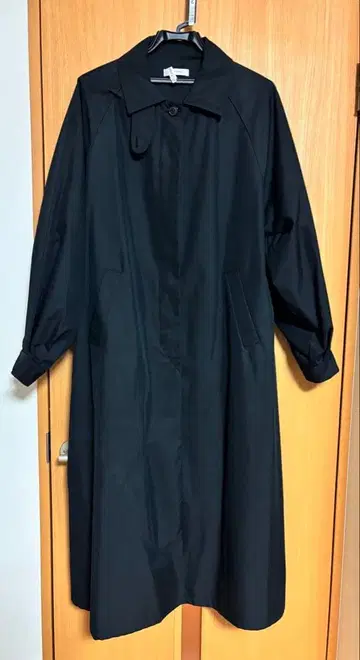 ap retro 아플레트로 스탠 칼라 스탠드 롱 코트 블랙