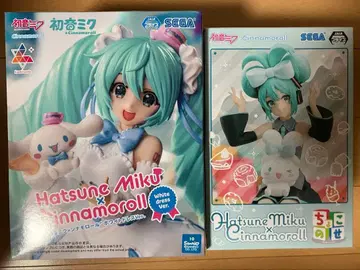 하츠네 미쿠 시나모롤 쵸코노세 피규어