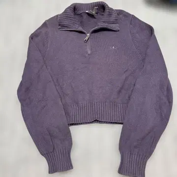 adidas originals 23aw 하프 지퍼 니트 스웨터 y2k