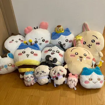 치이카와 (먼작귀) 봉제 인형 백팩 미니백 묶음 판매 14개 세트