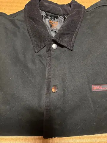 MCM 블랙 퀼팅 자켓 3L 블루종