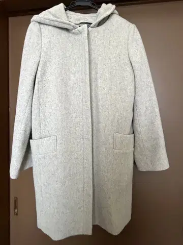 BLUE LIFE PORTLAND 후드 부착 울 코트