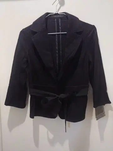 [ 미사용 택 포함 ] 블랙 리본 자켓