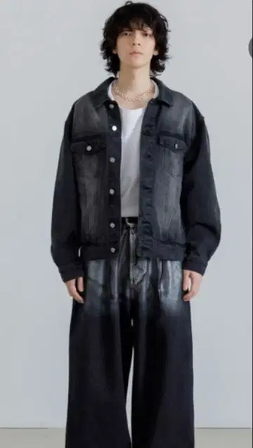 SINSS Blasted denim jacket / 데님 자켓