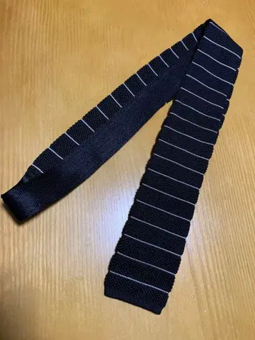브룩스브라더스 니트 타이 보더 무늬