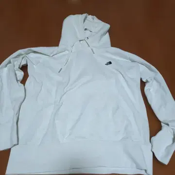 THE NORTH FACE 화이트 후드티 M