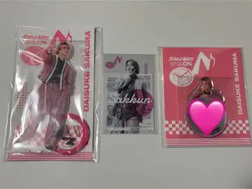 사쿠마 다이스케 Snow Man ON 아크릴 스탠드 거울 스티커