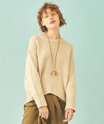 갤러리 비 파인 울 크루넥