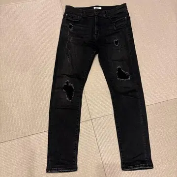 RHC 블랙 데미지 데님