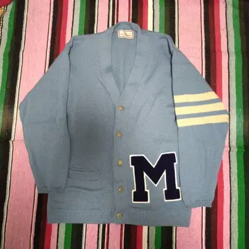 80 90s 빈티지 레터드 가디건 McGREGOR 맥레거