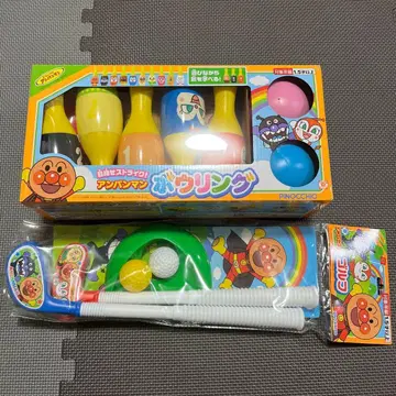 호빵맨 볼링 골프 완구 세트
