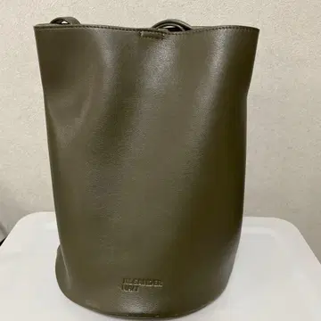 JIL SANDER NAVY 버킷백 올리브 그린