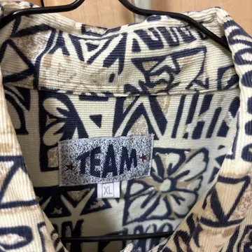 코듀로이 프린트 셔츠