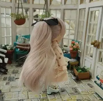 오비츠11용 가발 (4.5인치) 포니테일