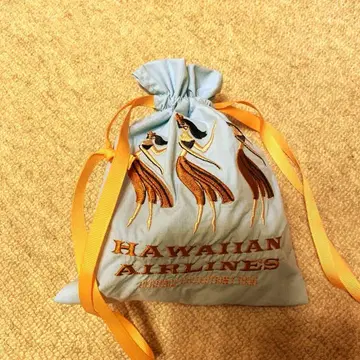 Plaza 한정판 Hawaiian Airlines 플라걸 파우치
