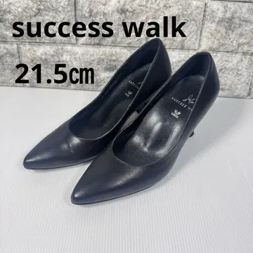 Wacoal SUCCESS WALK 블랙 하이힐 21.5cm