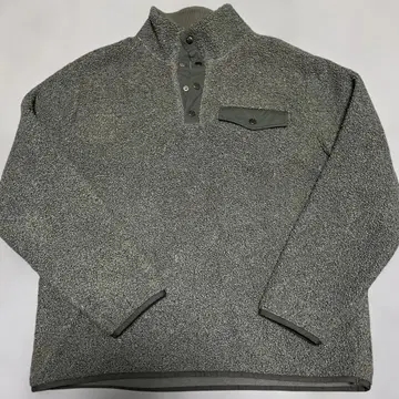 고급 새상품급 BANANA REPUBLIC 하프 지퍼 보아 플리스 자켓