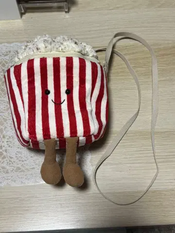 새상품 제리캣 팝콘 미니백 파우치 숄더백