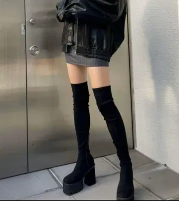 EMODA 에모다 니하이 부츠