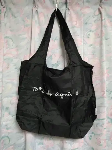 To b. by agnes b. 에코백 블랙