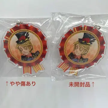 제5인격 버틀러스 카페 로제트풍 아크릴 키링 특전 엽서맨