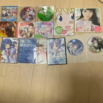 여성 성우 CD 묶음 판매