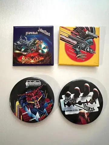 Judas Priest 주다스 프리스트 캔뱃지 배지