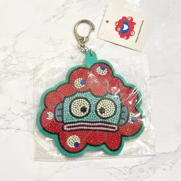 먀크먀크 한교동 반짝이는 가죽 키링 오사카 간사이 만박 회장 한정품