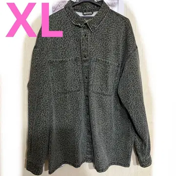 Bershka 레오파드 무늬 데님