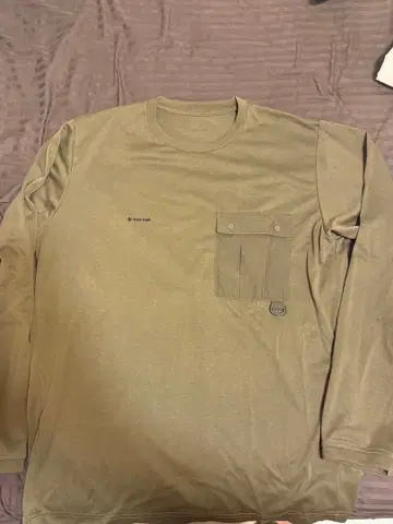 스노우피크 긴팔 티셔츠 올리브